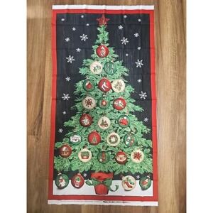 Christmas Panel Makng Spirits Bright Emma Leach For Blank Quilting Corp 44x23
